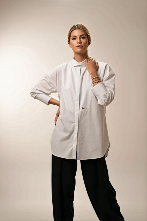 Foto do produto Camisa Inteira - Branca