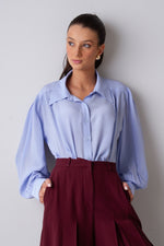 Camisa Bufante Lise - Azul