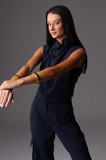 Calça Cargo Letizia - Marinho