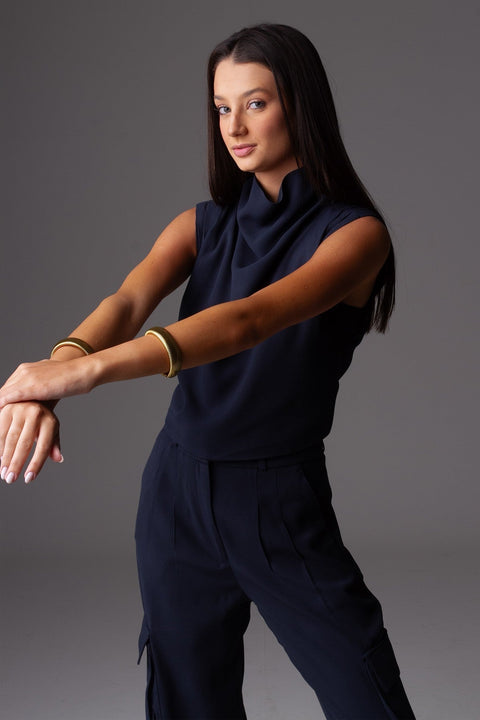 Foto do produto Calça Cargo Letizia - Marinho