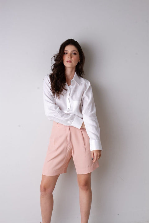 Foto do produto Camisa Linho - Branco