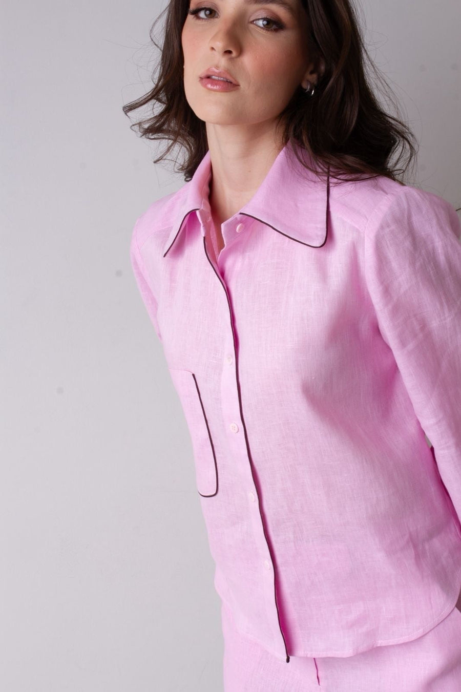 Camisa Laura - Rosa