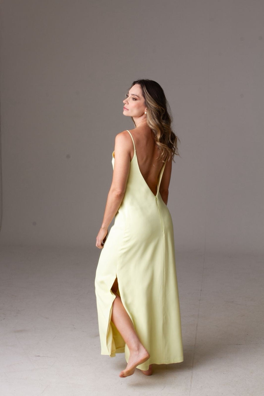 Vestido Maxxi - Manteiga