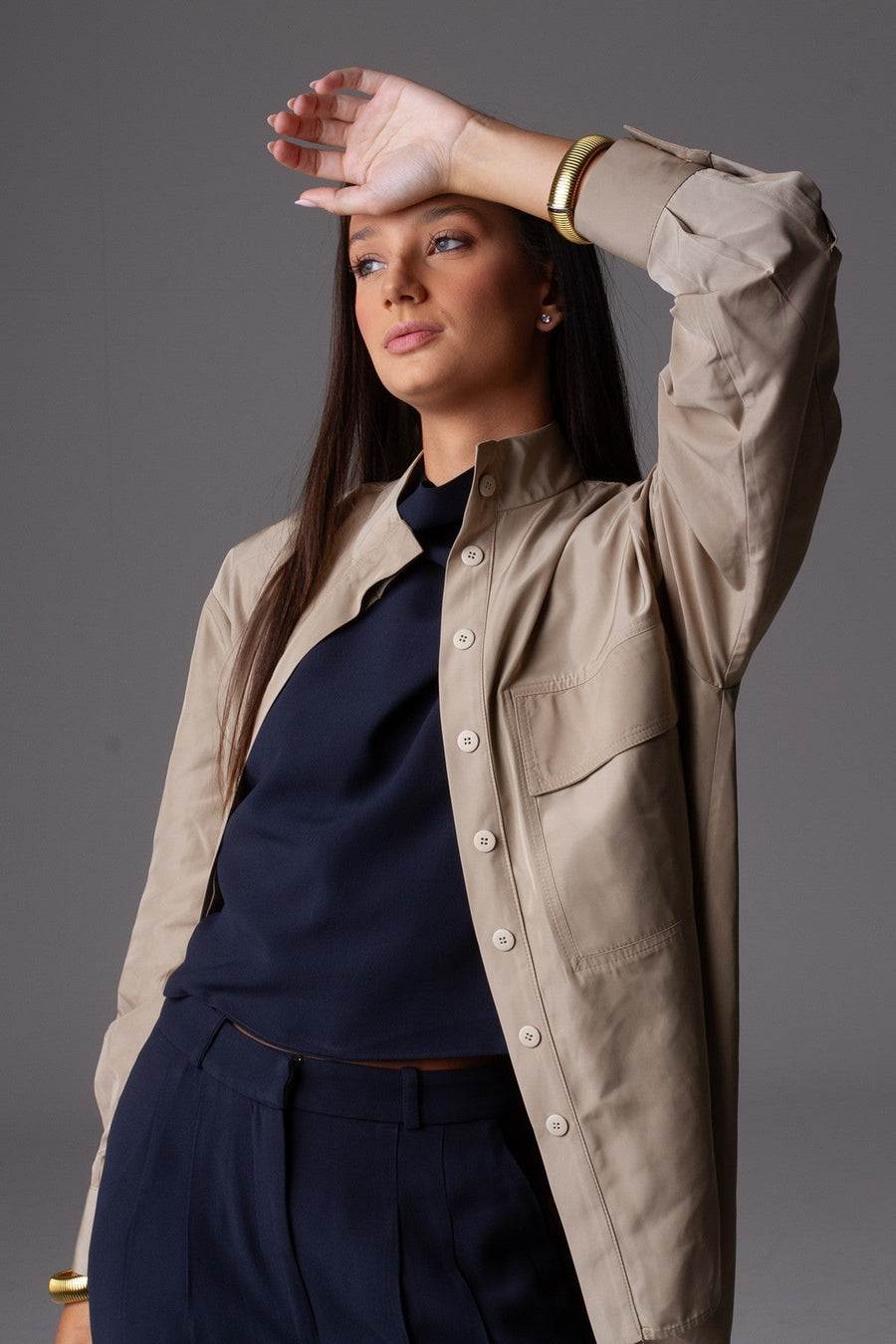 Camisa Urban - Caqui