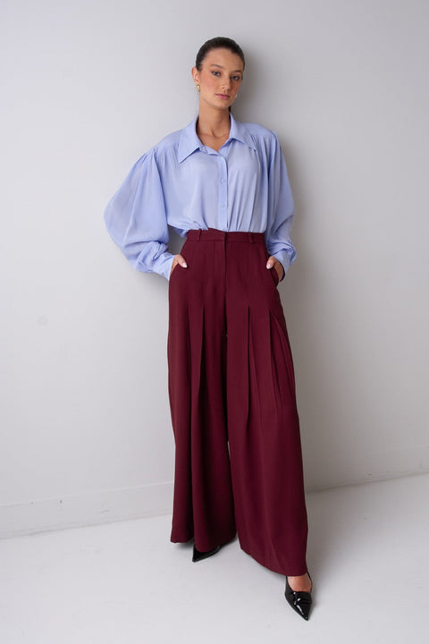 Foto do produto Calça Elena - Burgundy