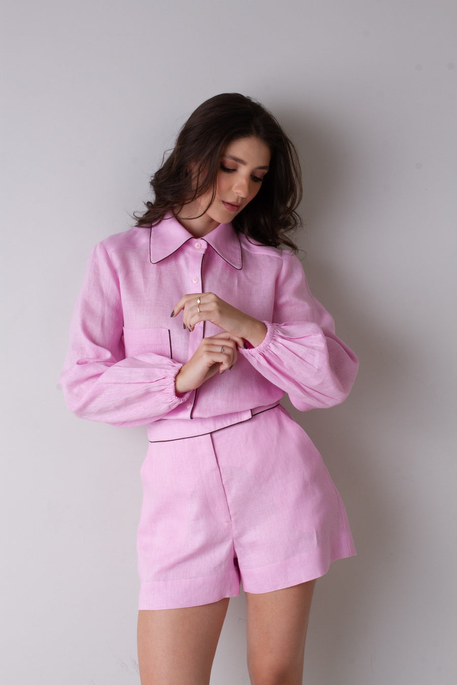 Camisa Laura - Rosa