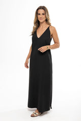 Vestido Maxxi  - Preto