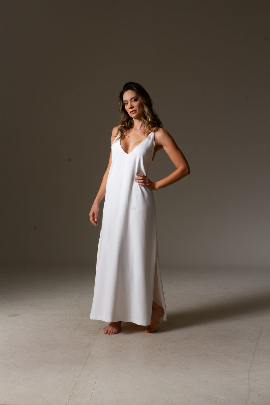 Vestido Maxxi - Off