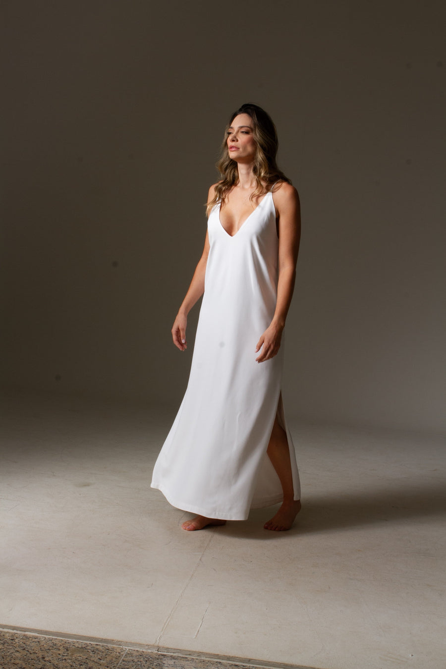 Vestido Maxxi - Off