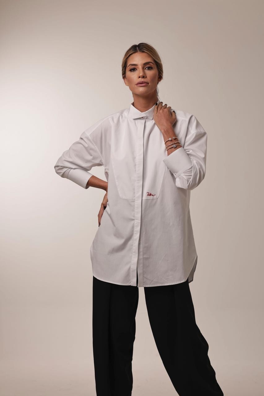 Camisa Inteira - Branca