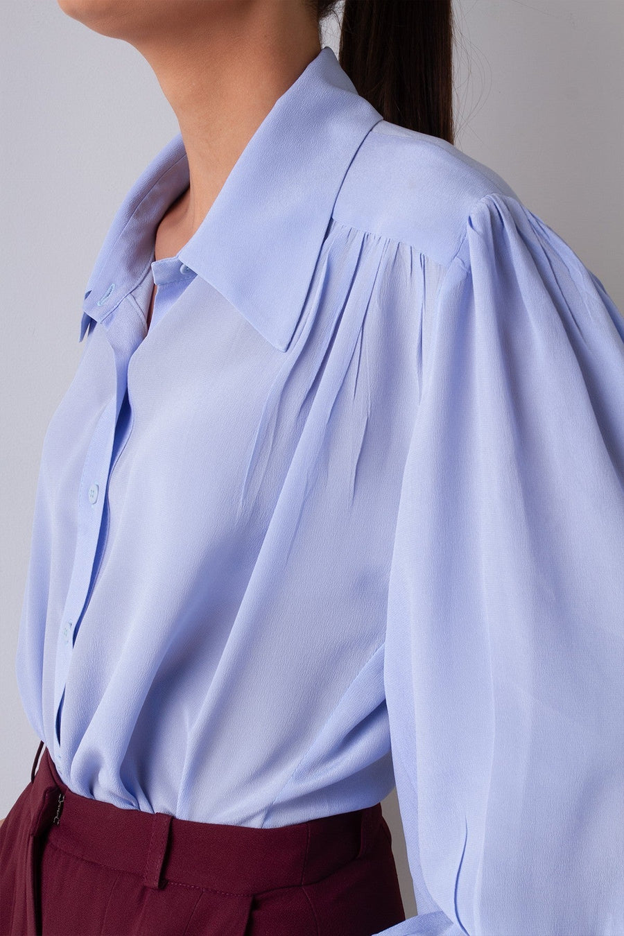Camisa Bufante Lise - Azul