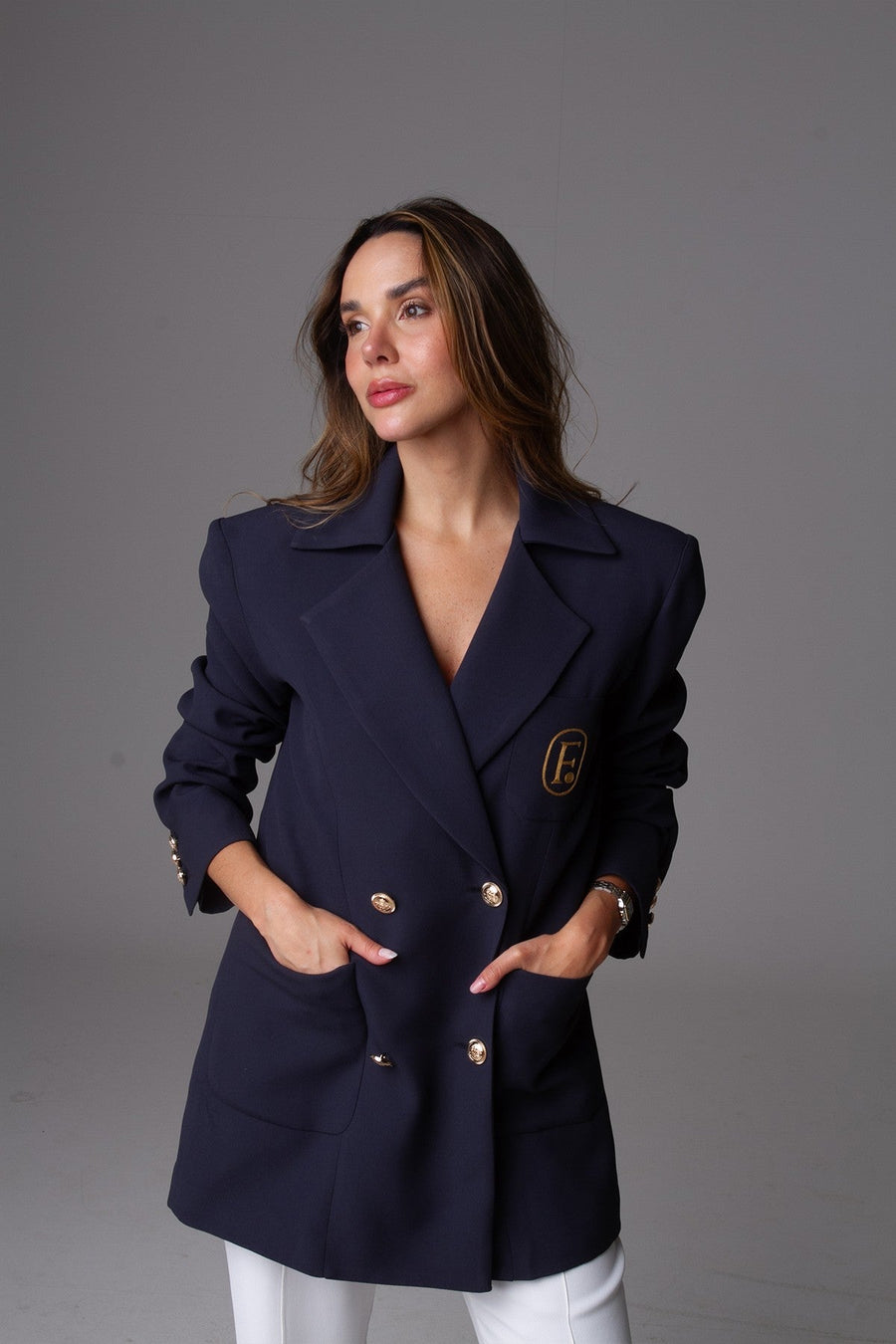 Blazer Juliane - Marinho