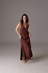 Vestido Maxxi - Chocolate
