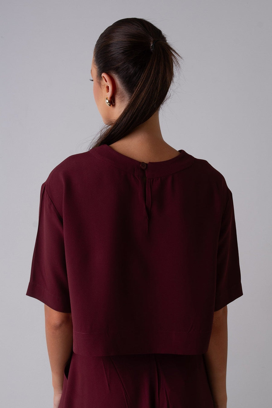 T-Shirt Giorgia - Burgundy