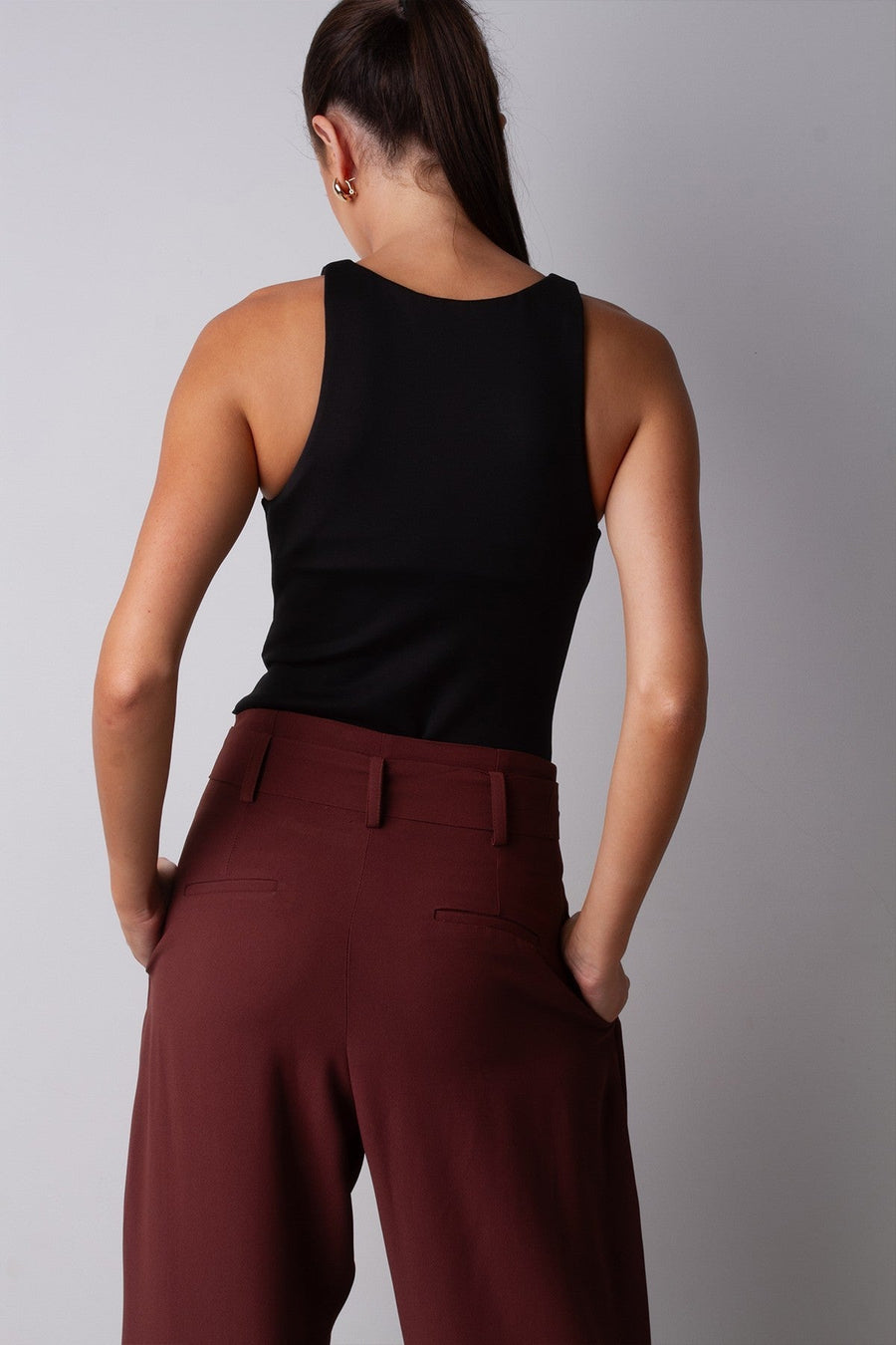 Calça Veronica - Burgundy