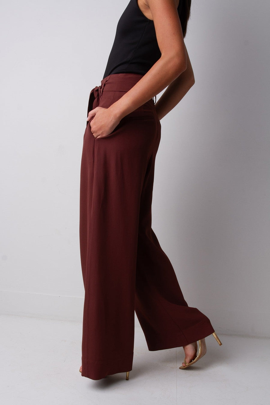 Calça Veronica - Burgundy