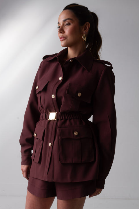 Foto do produto Parka Camila - Patou Marrom