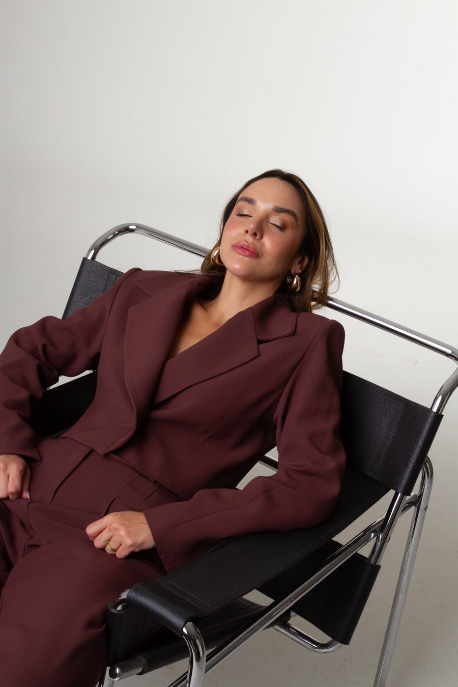 Mini Blazer Eleonora - Marrom