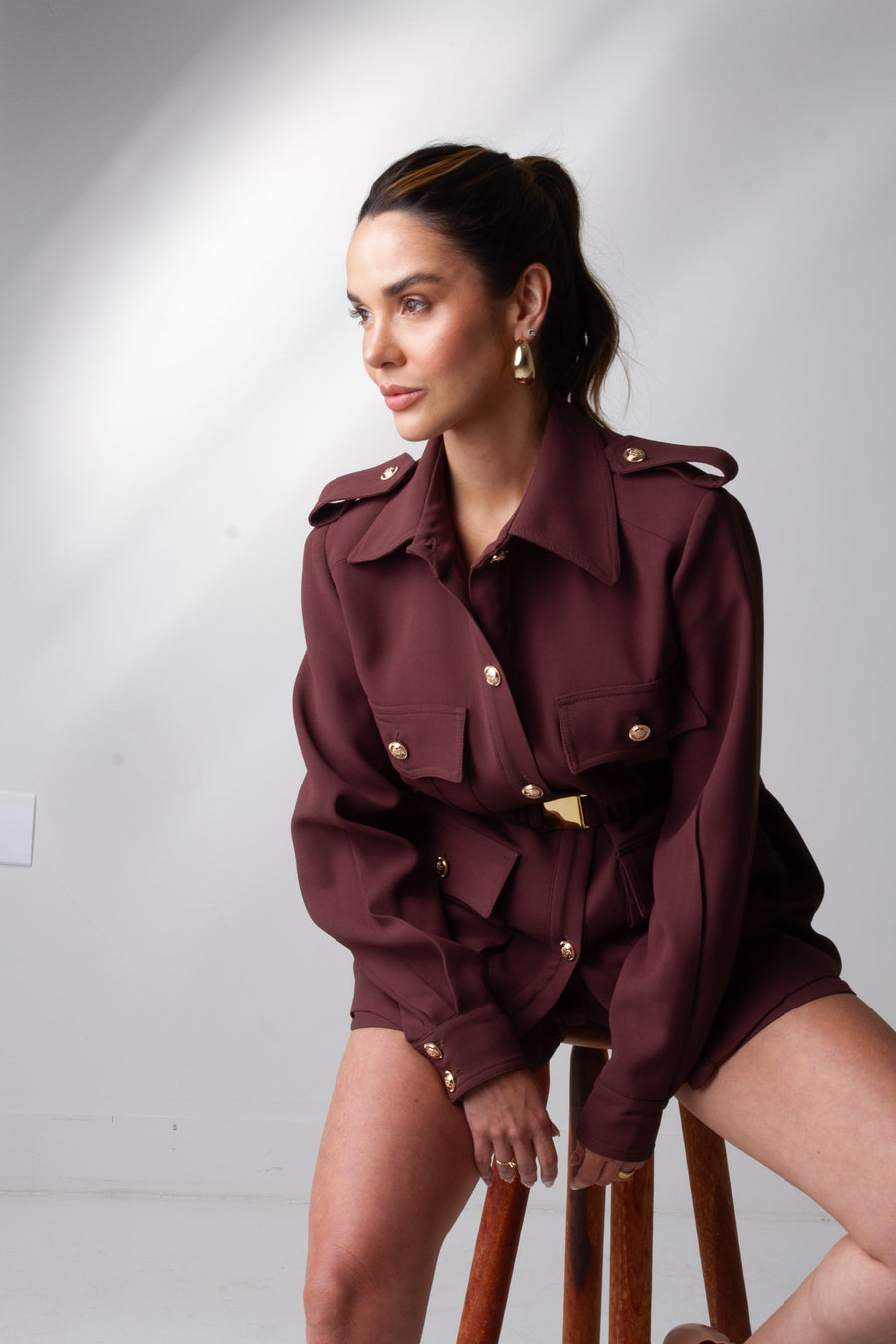 Parka Camila - Patou Marrom