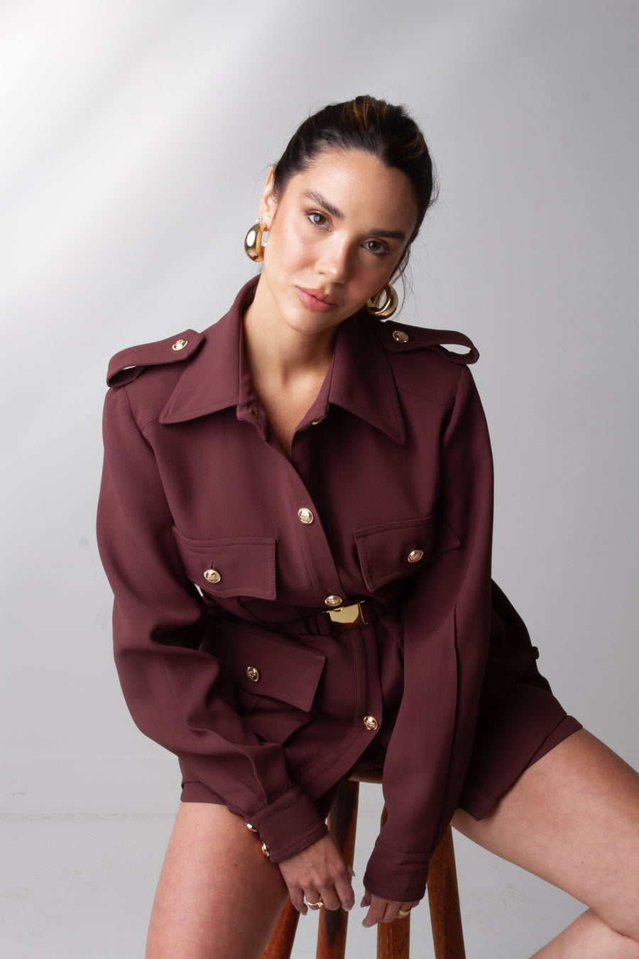 Parka Camila - Patou Marrom