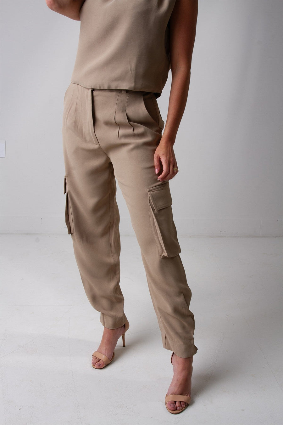 Calça Cargo Letizia - Areia