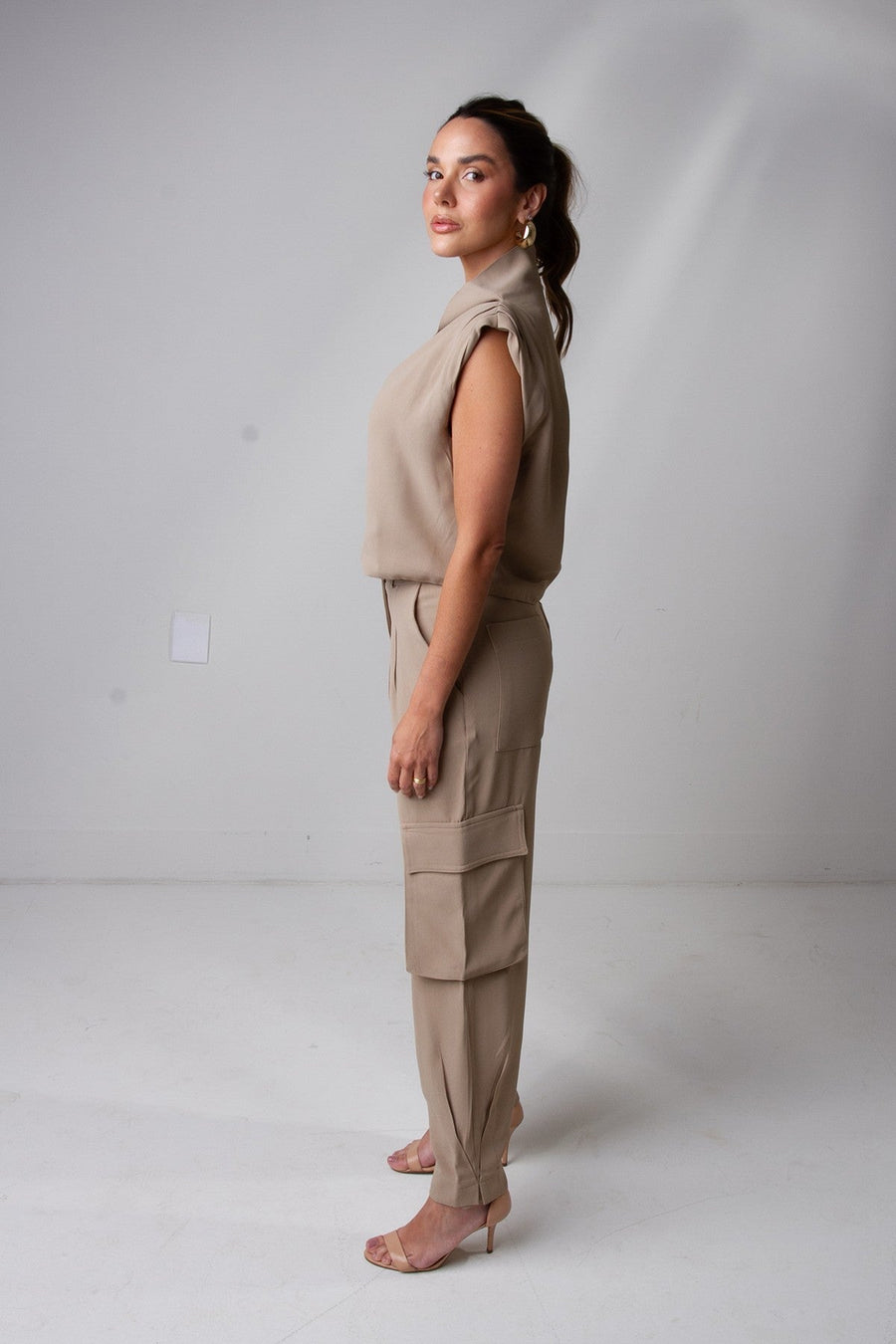 Calça Cargo Letizia - Areia
