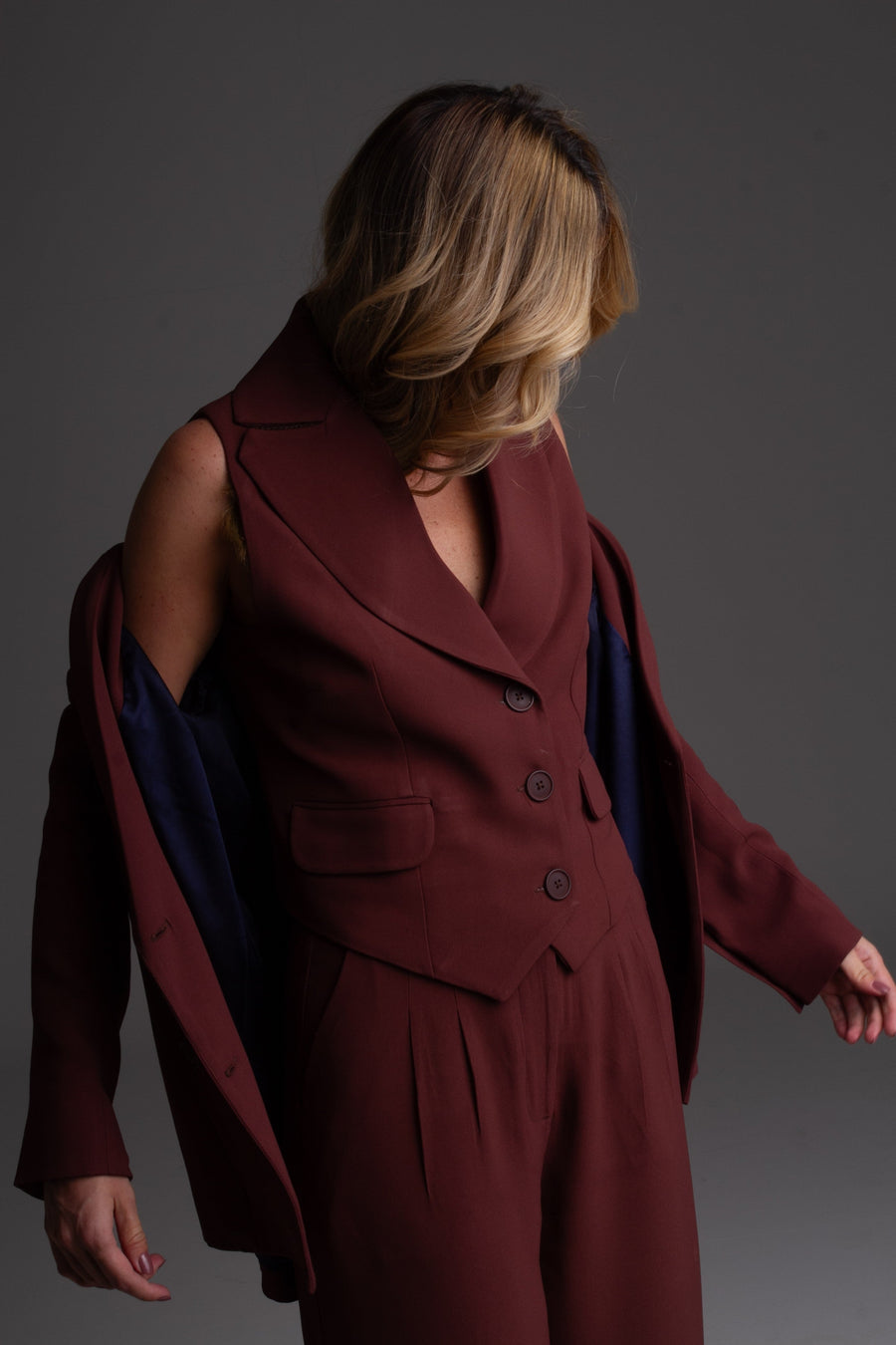 Blazer Alessia - Marrom