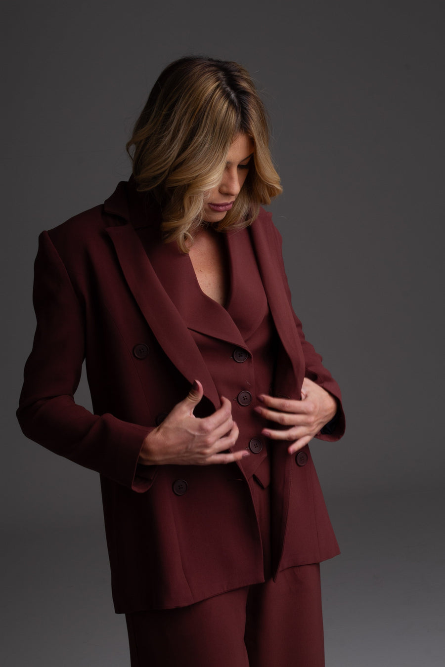 Blazer Alessia - Marrom