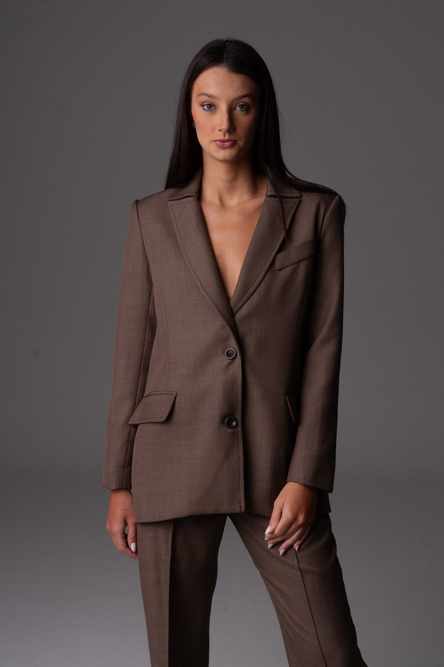 Blazer Sofia - Marrom Mascavo