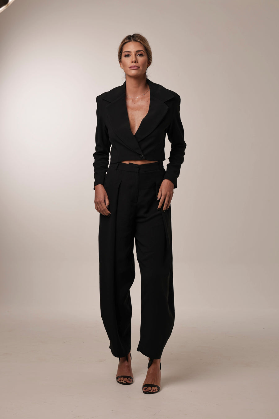 Mini Blazer Eleonora - Preto