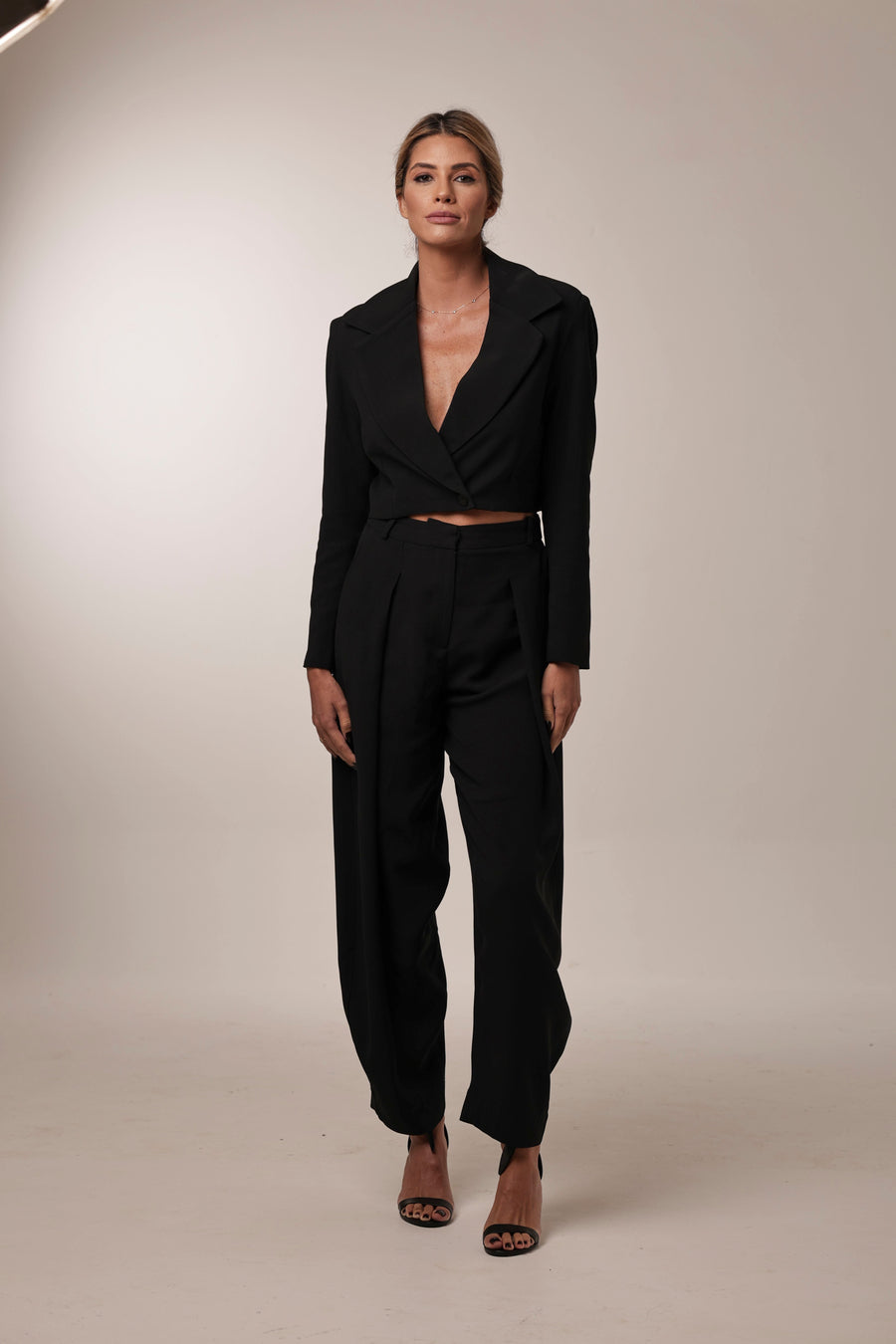Mini Blazer Eleonora - Preto