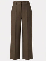 Calça de Lã Merino - Calça Stella Marrom