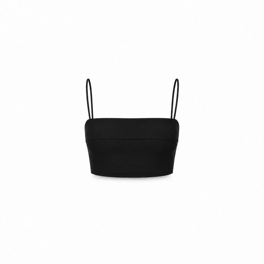 Top Liz - Crepe Patou Preto