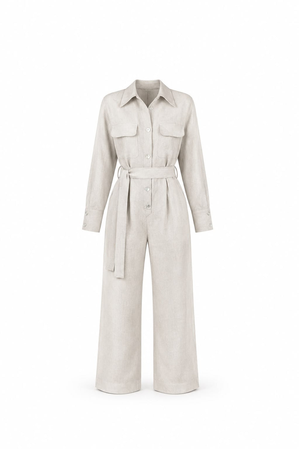 Macacão Linen - Linho Cru