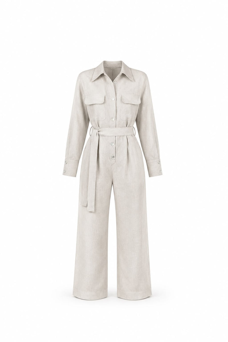 Macacão Linen - Linho Cru