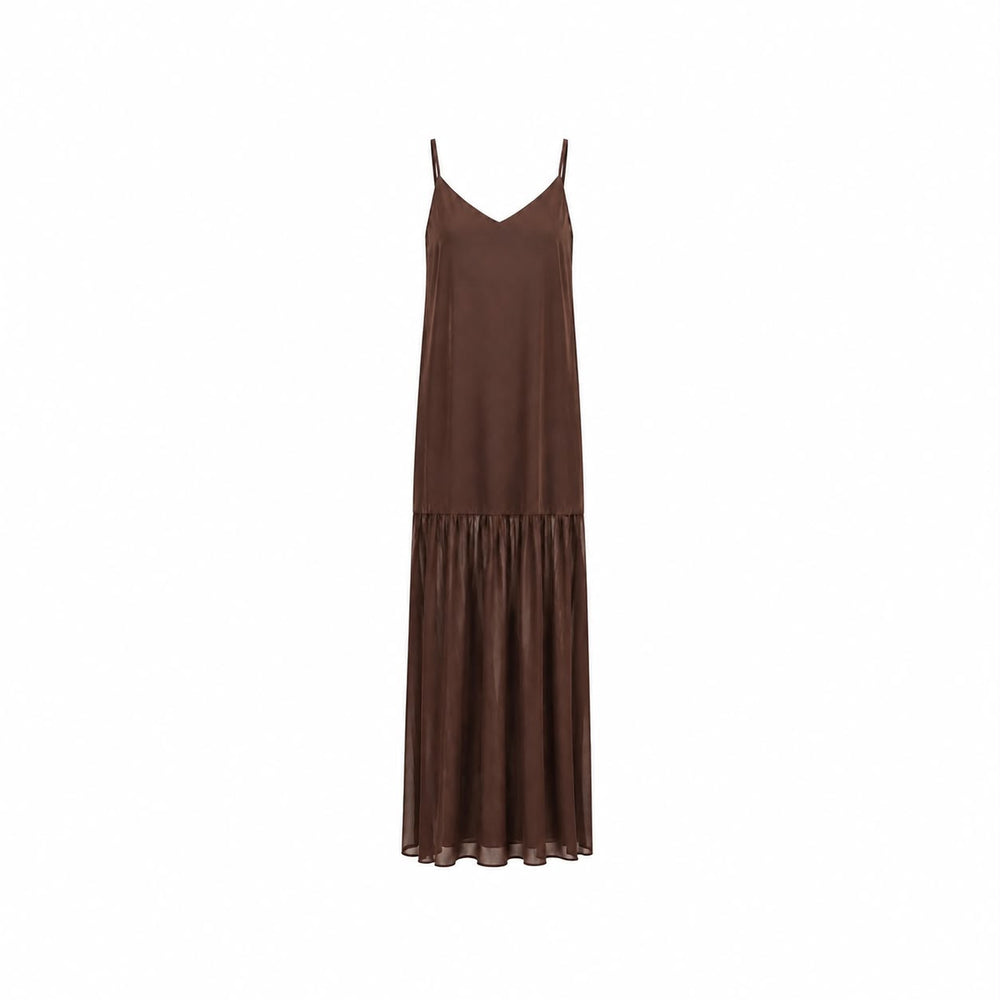 Vestido Alessandra - Marrom
