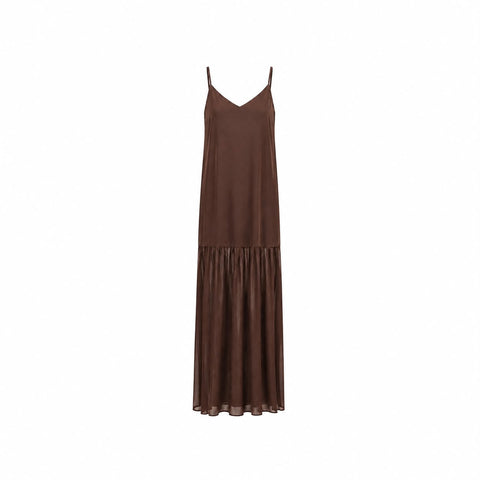 Foto do produto Vestido Alessandra - Marrom