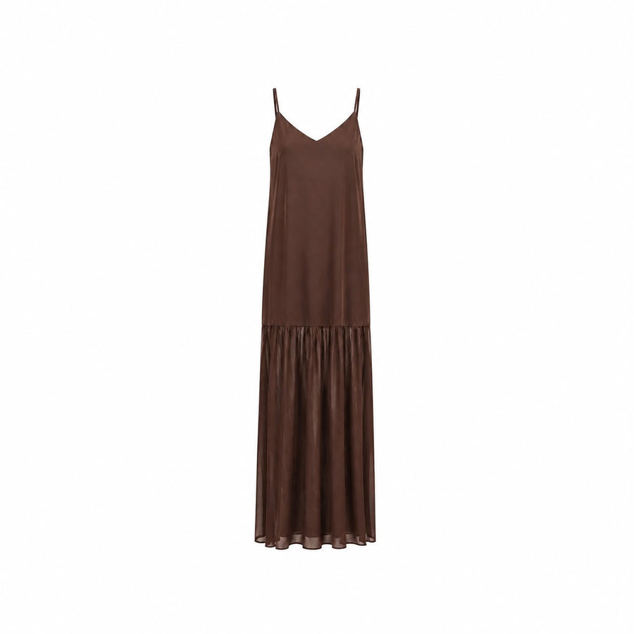 Vestido Alessandra - Marrom