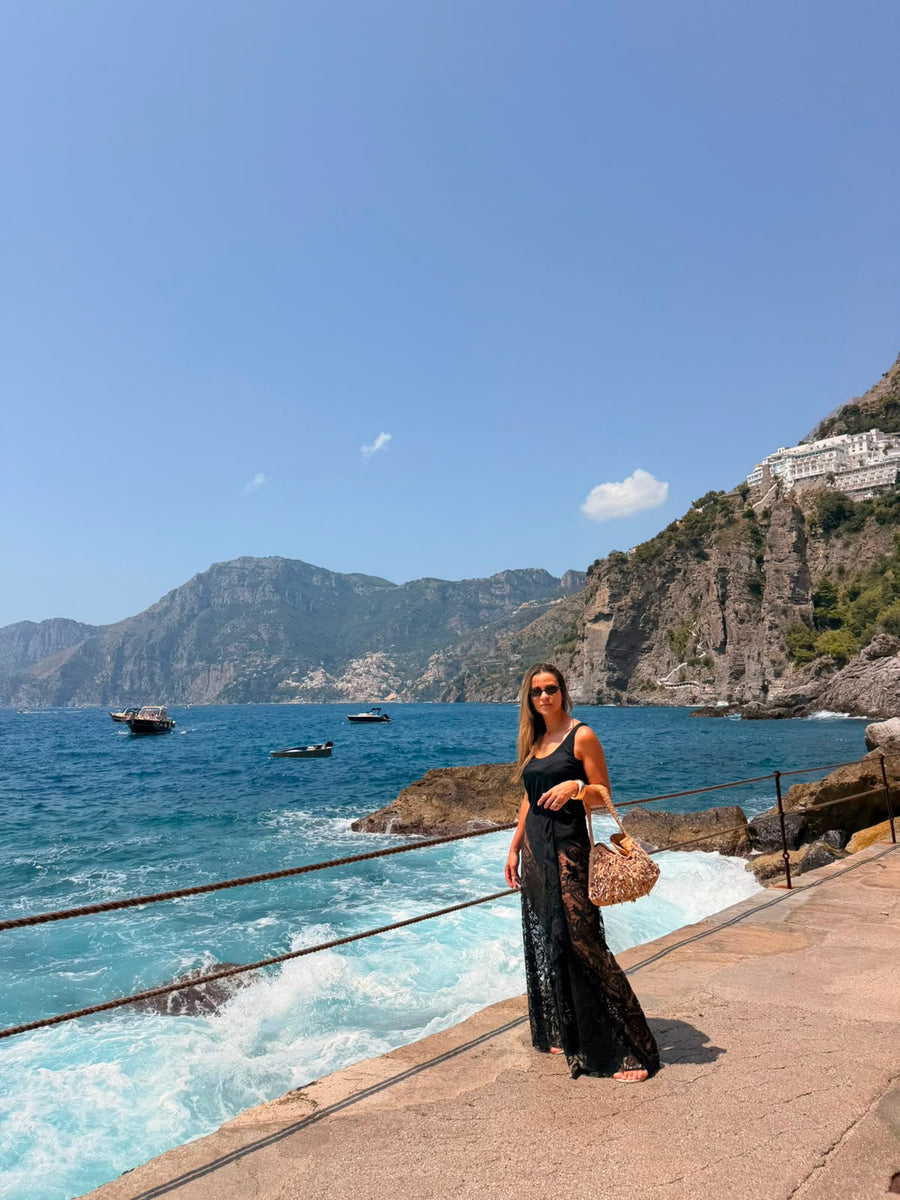 Saia Ravello - Renda Preta