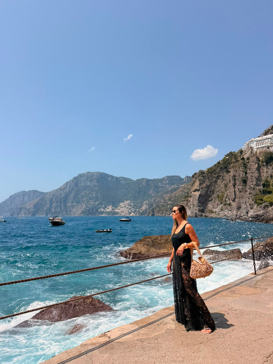 Saia Ravello - Renda Preta