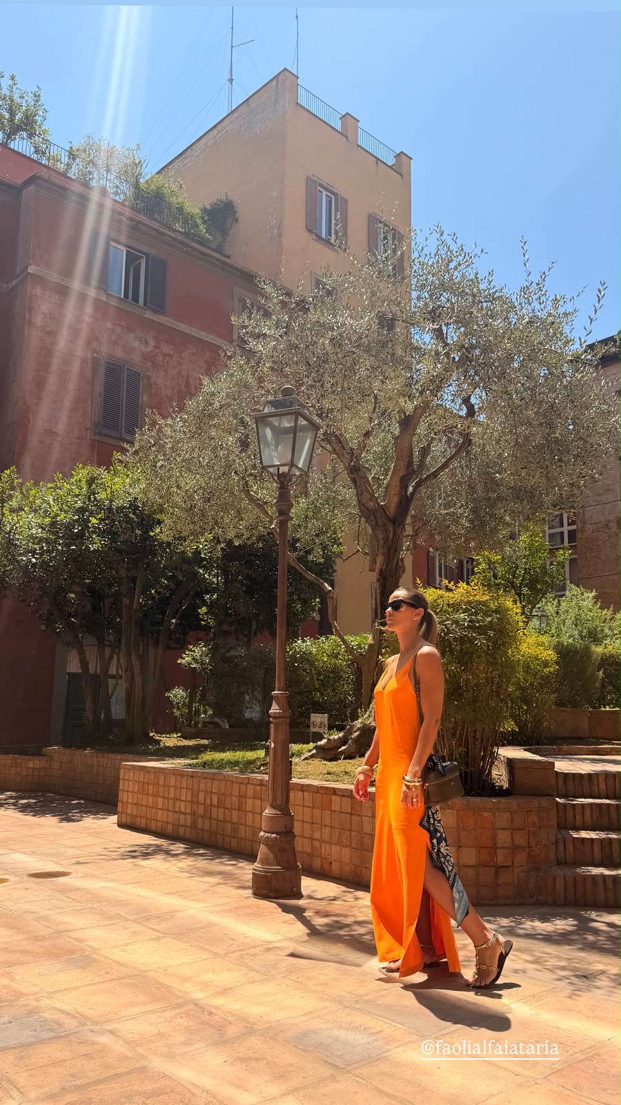 Vestido Maxxi - Aperol