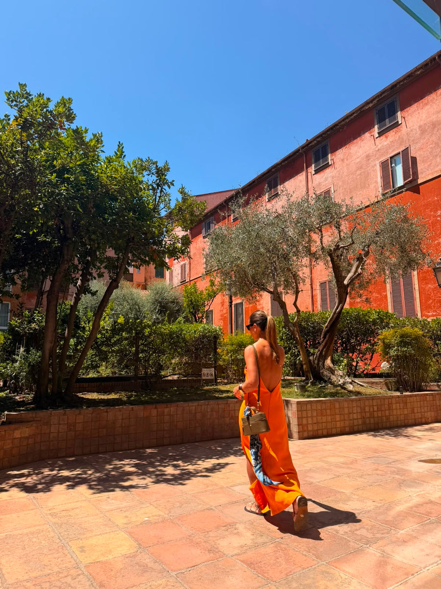 Vestido Maxxi - Aperol