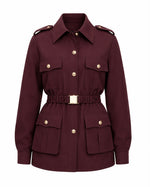 Parka Camila - Patou Burgundy