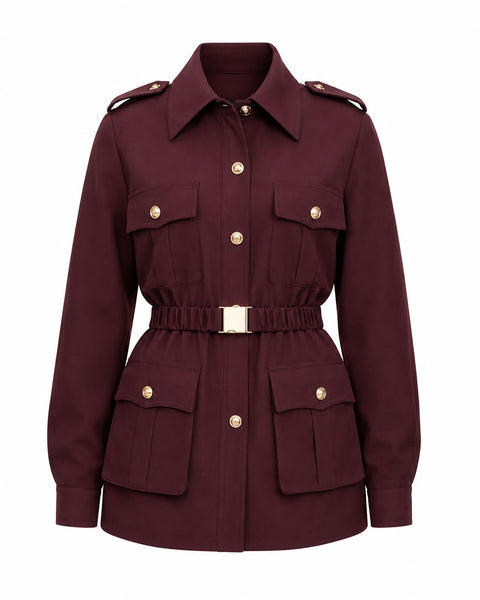 Foto do produto Parka Camila - Patou Burgundy