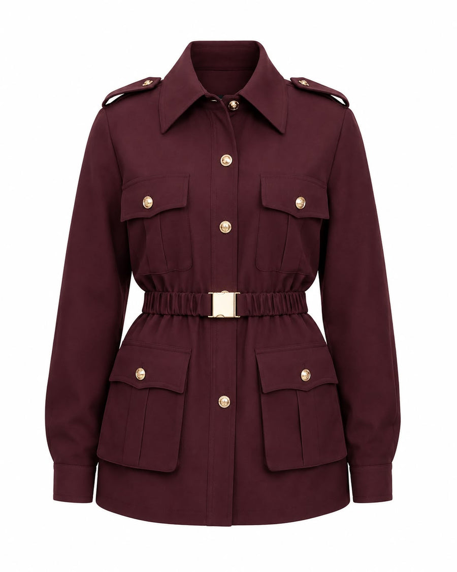 Parka Camila - Patou Burgundy