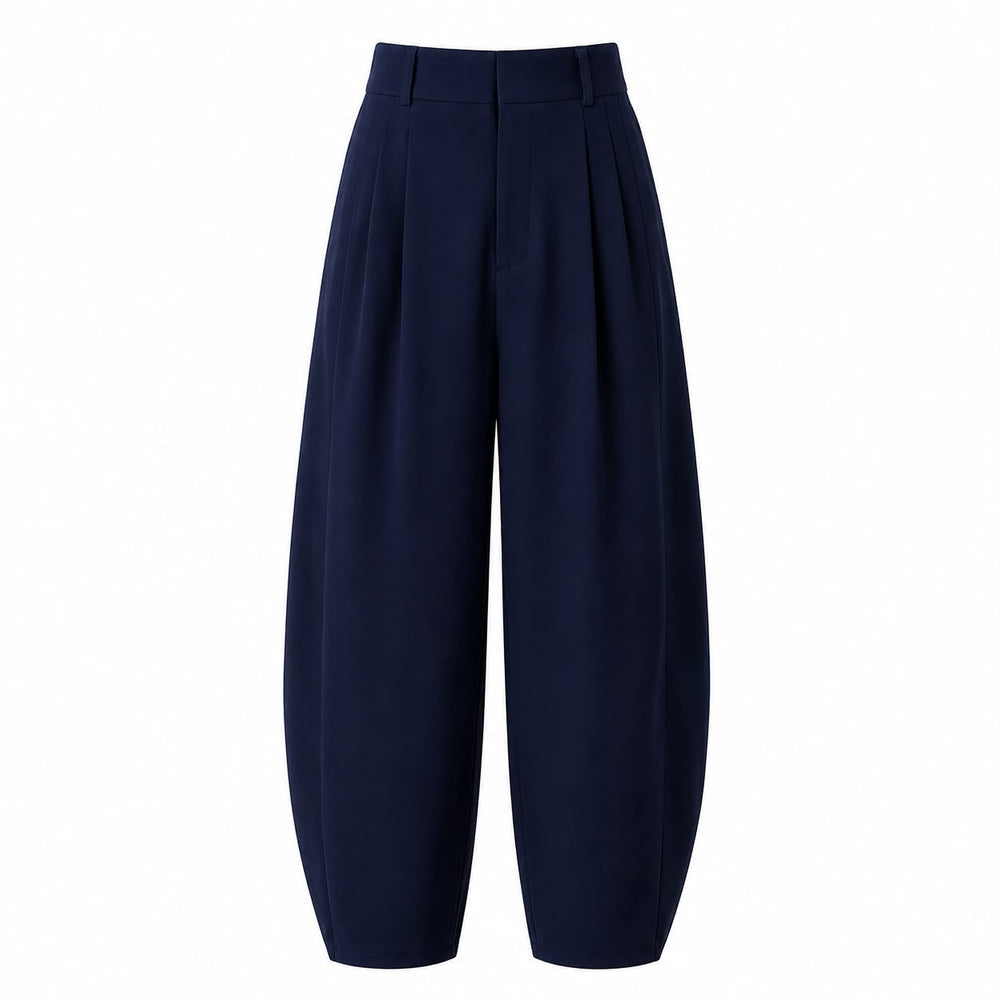 Calça Barrel Manuella - Marinho