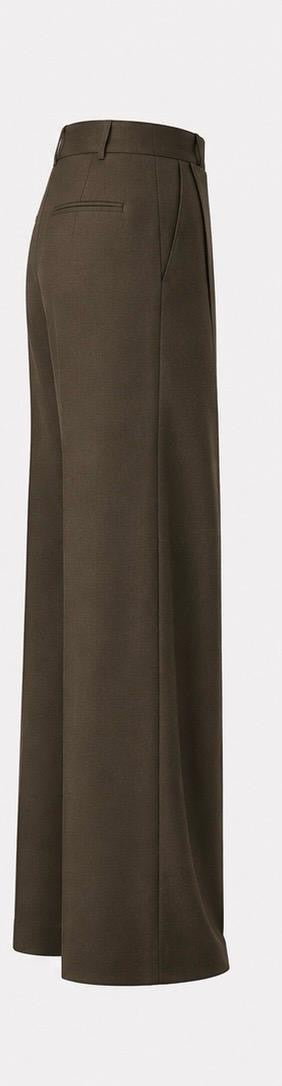 Calça de Lã Merino - Calça Mônaco Marrom