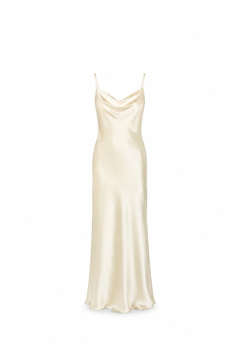 Foto do produto Vestido Sabrina - Pura Seda Butter Gloss